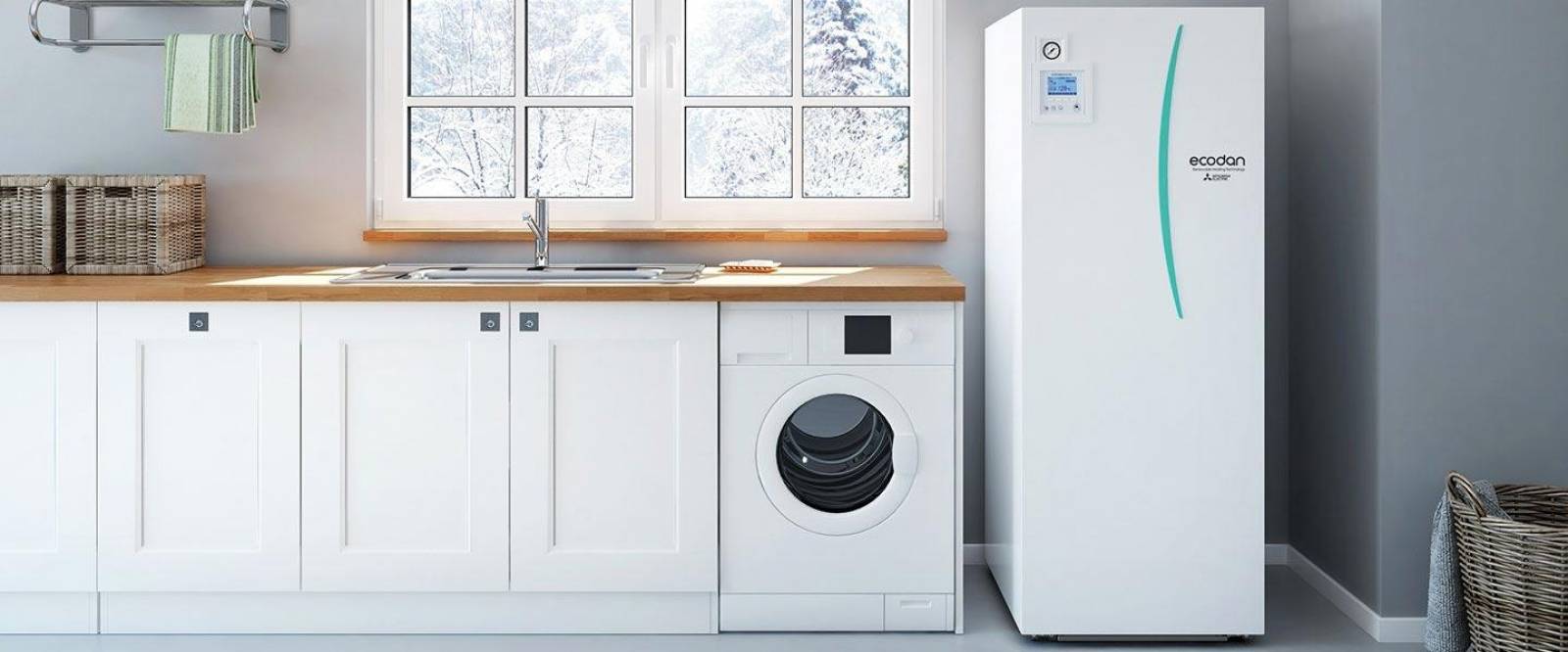 pompe à chaleur air eau dans un logement à Nancy